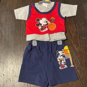 Vintage Disney Babies Set Size 12-18 Months
